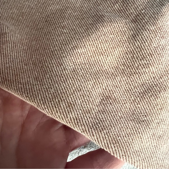 Frame Le Sylvie Slender Straight High-Rise Stretch Denim Jeans Sand Sz 28 - Picture 11 of 16